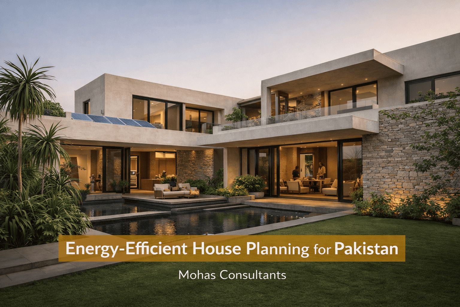 Energy-Efficient House Planning in Pakistan | Mohas Consultants