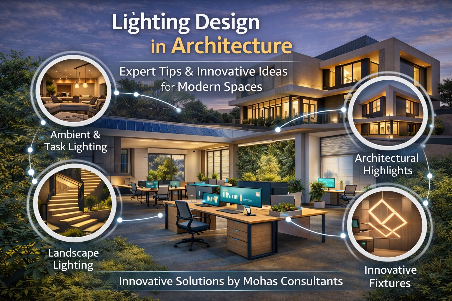 Lighting Design in Architecture: Expert Tips & Innovative Ideas for Modern Spaces |Mohas Consultants