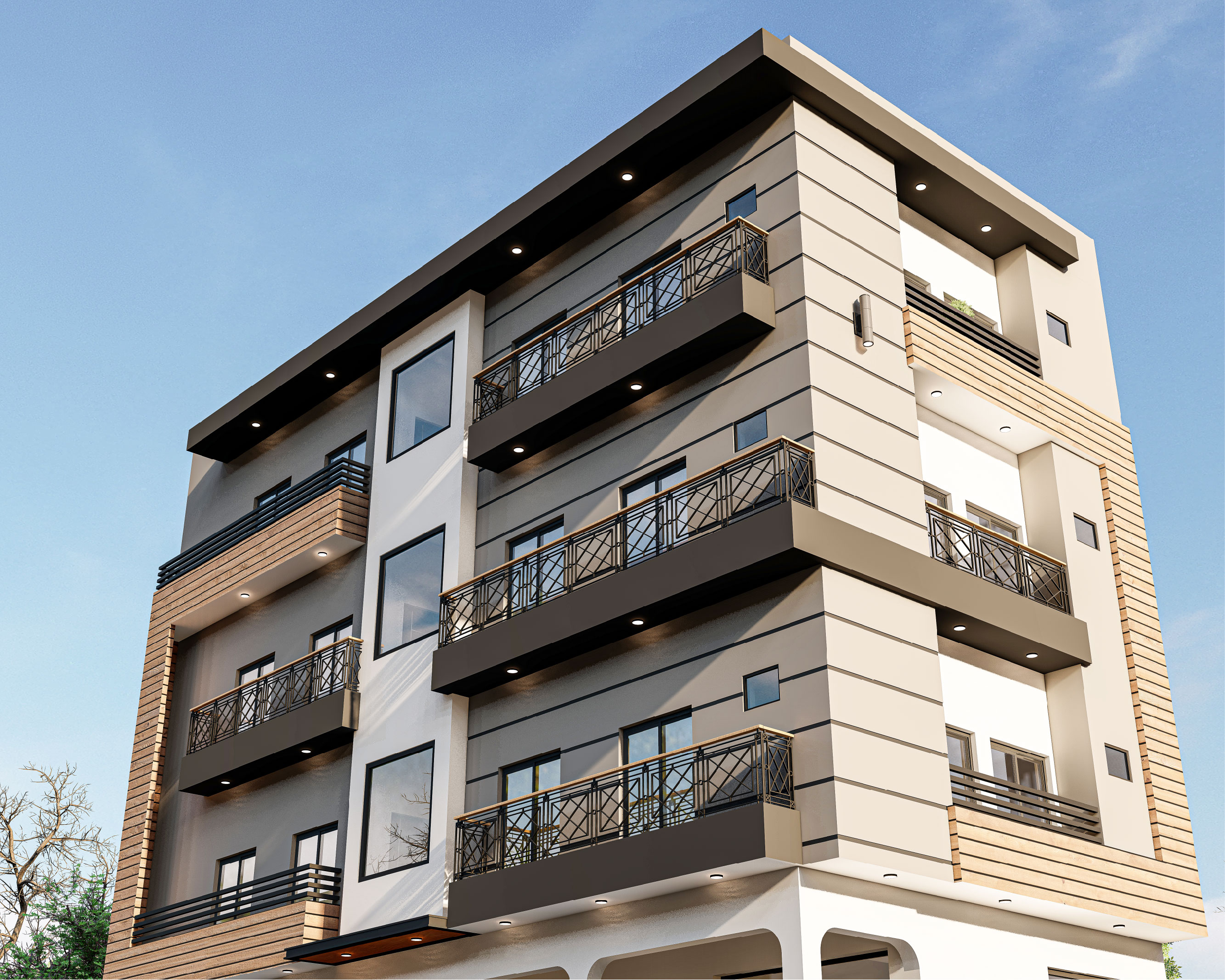 Commercial cum Residential Building