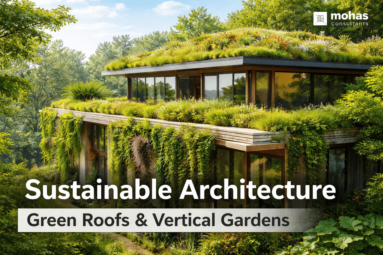 Sustainable Architecture: Green Roofs & Vertical Gardens | Mohas Consultants