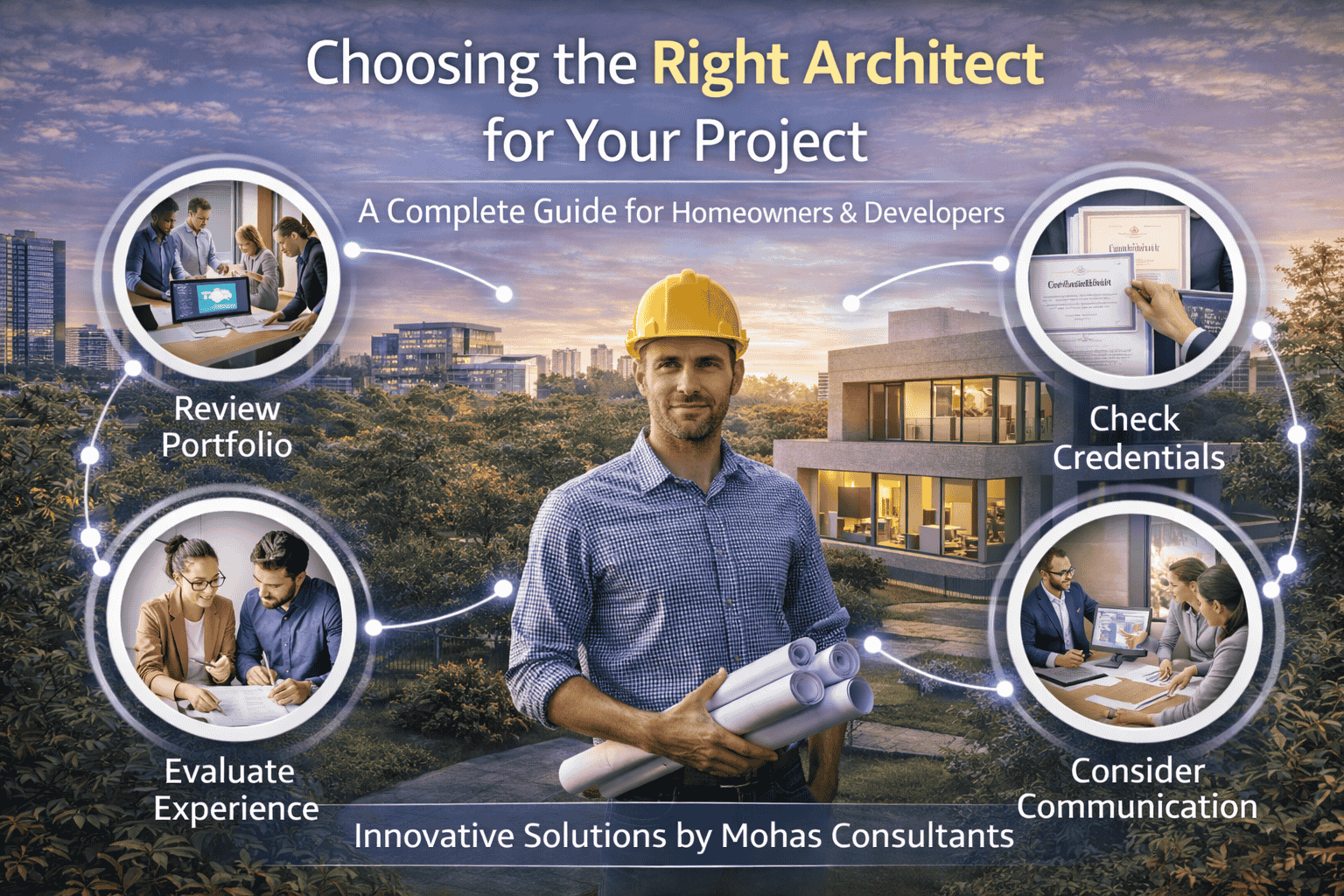 Choosing the Right Architect for Your Project: A Complete Guide for Homeowners & Developers | Mohas Consultants