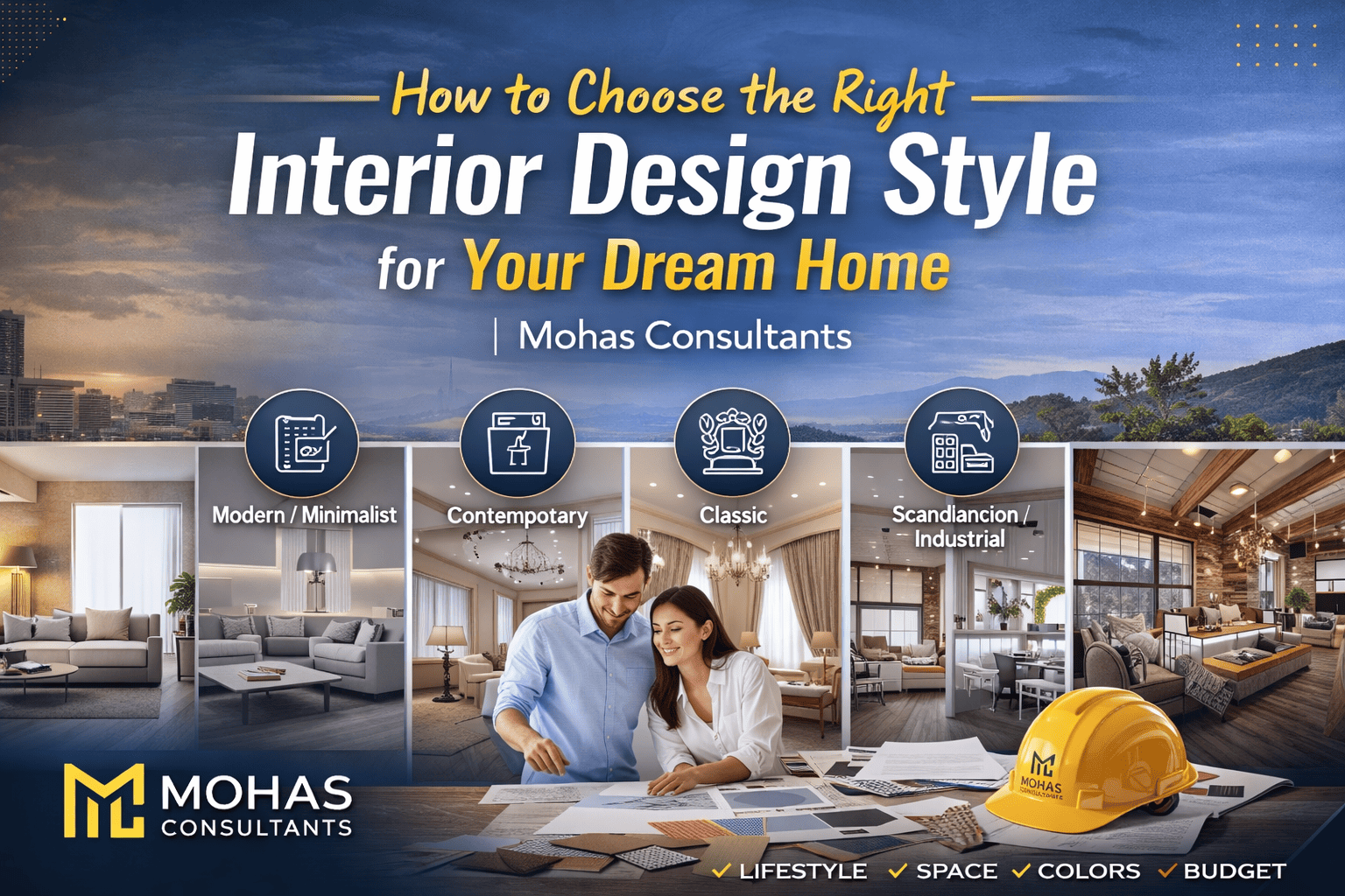 How to Choose the Right Interior Design Style for Your Dream Home | Mohas Consultants